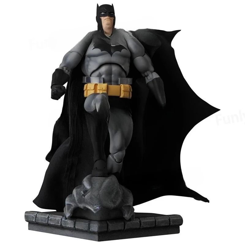 CT Toys Batman Mafex 126 Blue Action Figure 1/6 Scale DC Batman SHF Anime Collectible Figurine for Kids And Collectors Xmas Gift
