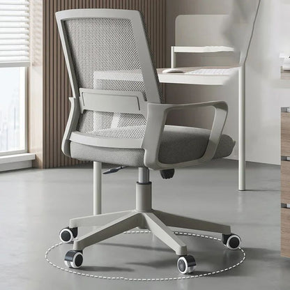 Living Room Chairs Height Adjustable Chair Pc Rocking Office Ergonomic Wheels Relaxation Armchair Weightless White Lazy Recliner