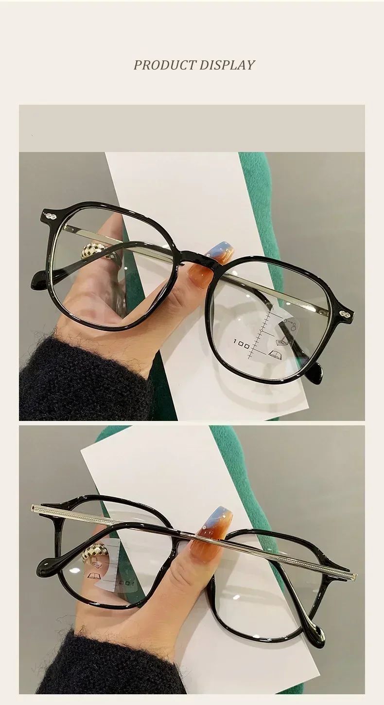 Fashion Multifocal Reaing Glasses Men Women Luxury Progressive Presbyopia Unisex Ultralight HD Lens Far Sight Eyewear +1.0+4.0