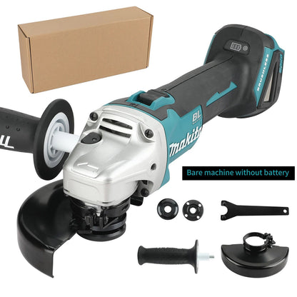 Makita DGA504 18V 6.0Ah 125mm Esmerilhadeira Angular de Lítio Recarregável sem Escovas Máquina de Corte de Alta Potência Máquina de Polimento