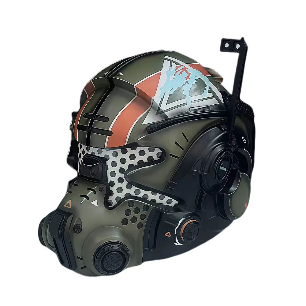 Titanfall Jack Cooper Led Light Mask Cosplay Helmet Halloween Costume for Adult Man Face Masks Masquerade Carnival Party Prop