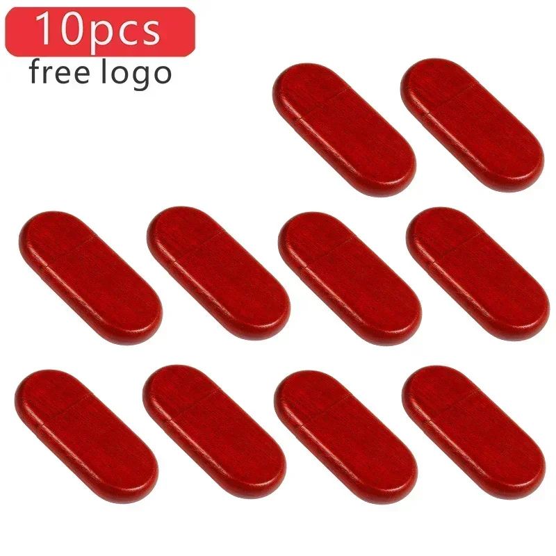 JASTER 10 unidades/lote (LOGOTIPO personalizável) Pen Drive USB 2.0 de Madeira 4GB 8GB 16GB 32GB 64GB 128GB Memory Stick Presente de Casamento