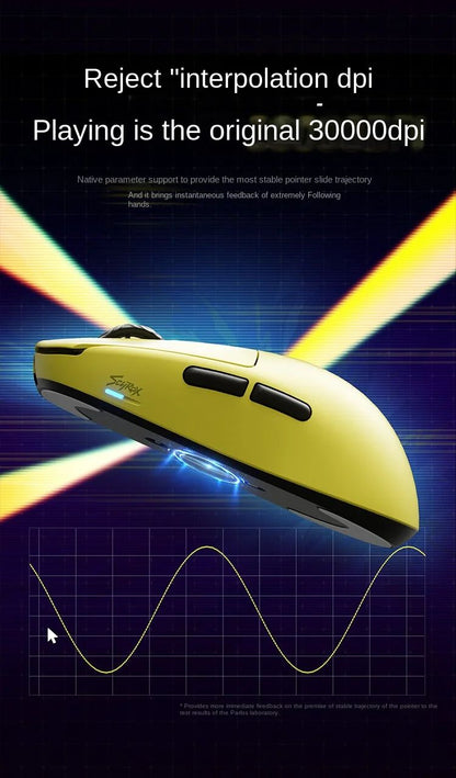[EM ESTOQUE] SCYROX V8 8K Mouse Gamer Ergonômico com Fio e Sem Fio Ultraleve 36g PAW3950 E-Sports PC Gamer Acessório