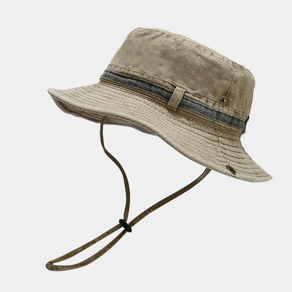 2024 Chapéu Bucket Sólido de Algodão para Todas as Estações Chapéu Pescador Boné de Sol para Viagens ao Ar Livre Masculino e Feminino 155