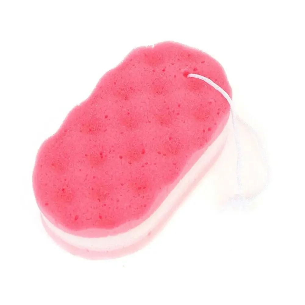 3-layer Wave Bath Sponge Exfoliating Body Brush Shower Skin Clean Massage Cleaning Shower Brush Skin Care Remover Bath Supplies