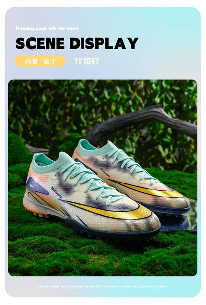 Soccer Shoes For Men Society Indoor High Quality Football Boots Cleats Professional Grass Training Studded Football Shoes Unisex