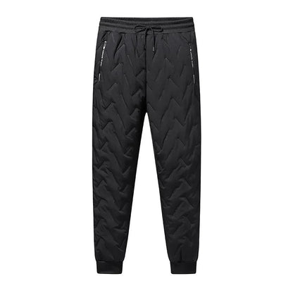 Animal Game Winter Sweatpants Men Plush Thick Fleece Casual Pants Lambswool Thermal Trousers Waterproof Windproof Warm Pants