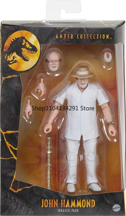 Coleção Original Jurassic World Amber Collection Edição Limitada JURASSIC PARK Boneco de Ação Dinossauro Brinquedo Presente de Aniversário