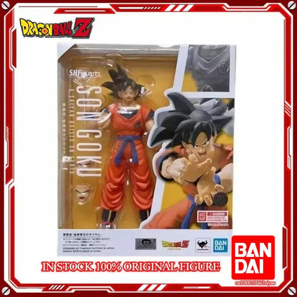 Original Bandai Dragon Ball Z S.H.Figuarts Super Saiyan God Blue Son Gokou SHF Son Goku Blue  Action Figure Model Toys