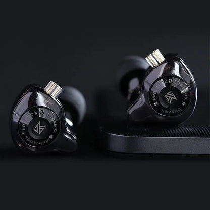 Fone de ouvido dinâmico KZ EDX PRO X HIFI Bass Earbud Esporte Música Cancelamento de Ruído Headsets Cabo 2 pinos KZ ZSTX ZSN PRO X EDC EDA ZVX
