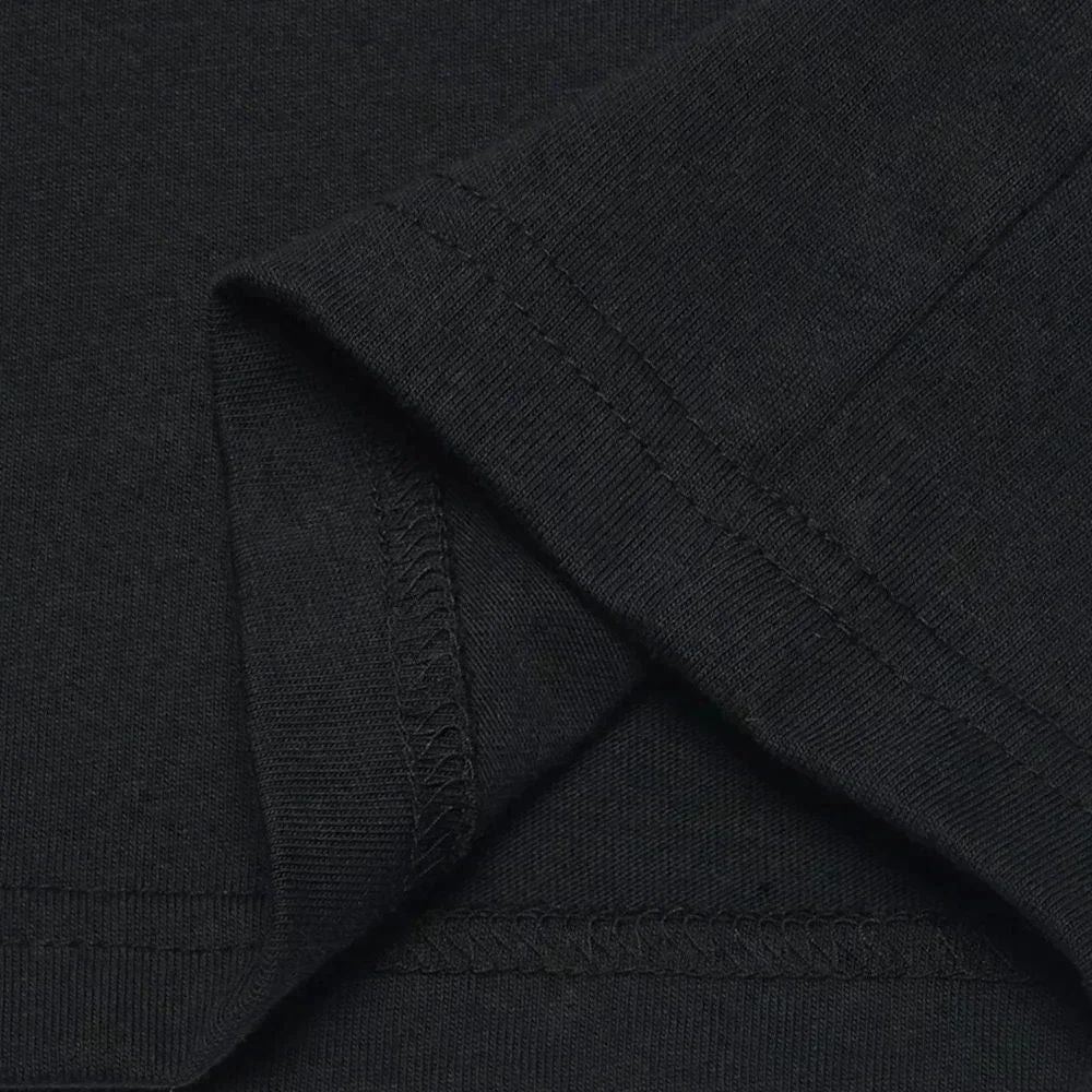 2025 Summer Men Clothes KPop Demon Hunters Saja Boys Soft  100% Pure Cotton Printed T-shirt Cool Cosplay Costume Oversize Y2k