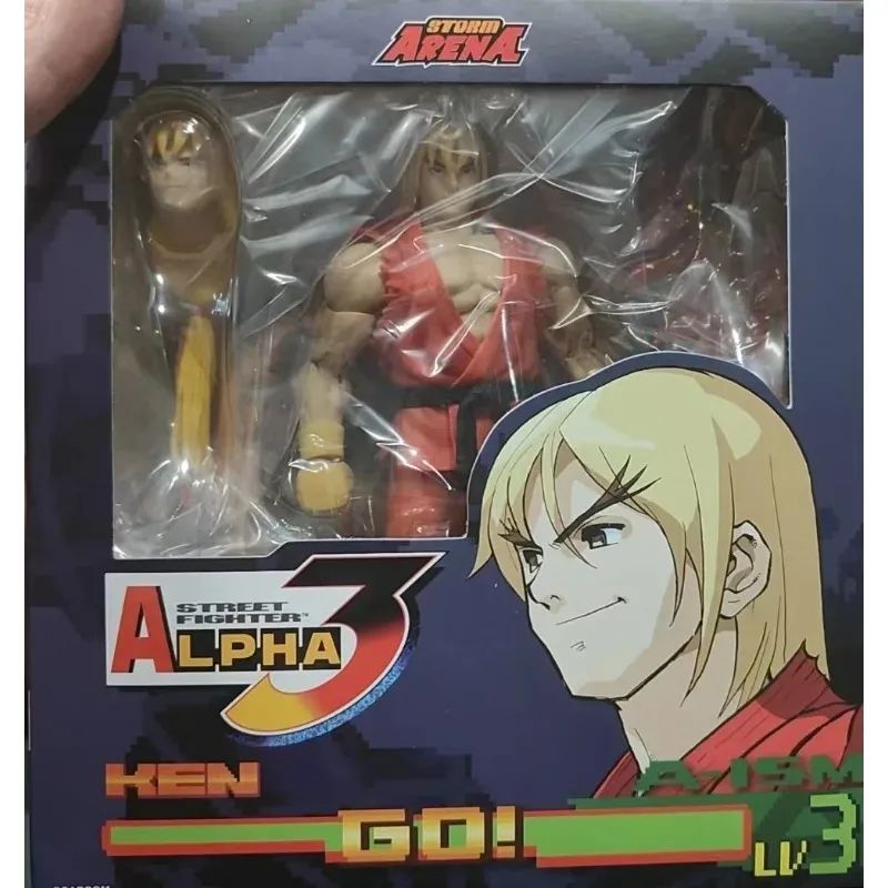 Em estoque Jada Toys Ultra Street Fighter II M.Bison Dhalsim Violent Ken RYU Guile 6" Boneco Colecionável Modelo Brinquedo Presente