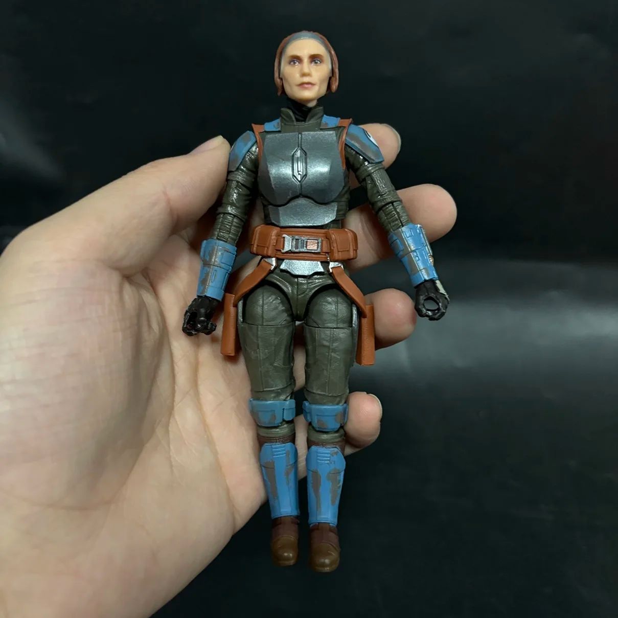 Star Wars Black Series Mandalorian Boba Fett Stormtrooper Trapper Wolf Obi-Wan Kenobi Action Figure Modelo Brinquedo Hobby Presente