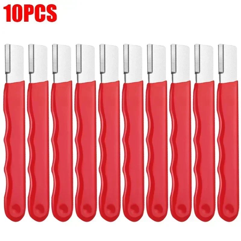 10/1PCS Portable Quick Sharpener Handheld Knife Grinding Stone Steel Sharpener for Axe Scissors Pocket Kitchen Garden Tools