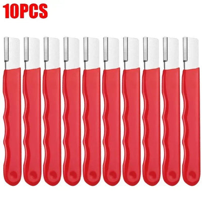 10/1PCS Portable Quick Sharpener Handheld Knife Grinding Stone Steel Sharpener for Axe Scissors Pocket Kitchen Garden Tools