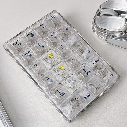 Pokemon Cross mechanical keyboard personalized anime keycap single Charmeleon Blastoise Eevee transparent cartoon keycap