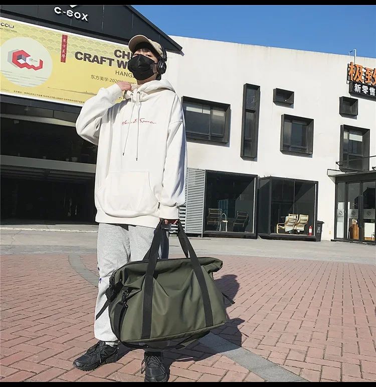 2026 style handheld travel bag, large-capacity sports and fitness bag, lightweight luggage storage bag