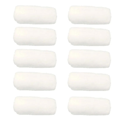 10pc White Soft Microfiber Fabric Face Towel Hotel Bath Towel Wash Cloths Hand Towels Portable Multifunctional Cleaning Towel