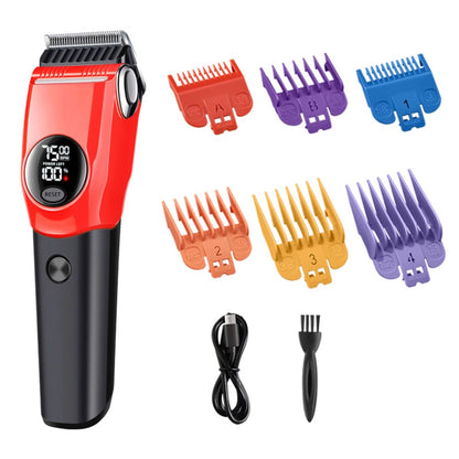 Máquina de Tosa Profissional para Cães e Gatos, Aparador de Pelos, 7500/min LED, adequado para animais de estimação de portes grandes, médios e pequenos.