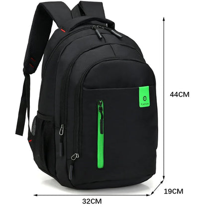 Mochilas Masculinas Oxford À Prova D'Água Mochila Para Notebook Bolsa Executiva Casual Viagem Mochila Escolar Para Ensino Médio