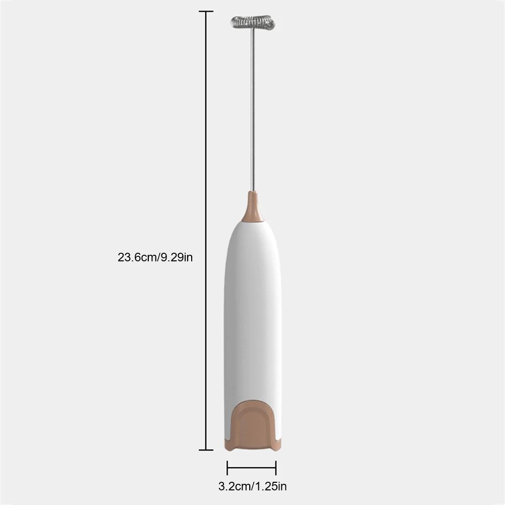 Batedor de Leite Elétrico Portátil Automático para Ovos Batedor de Café Cappuccino Batedor de Creme Espumador Misturador de Cozinha Agitador