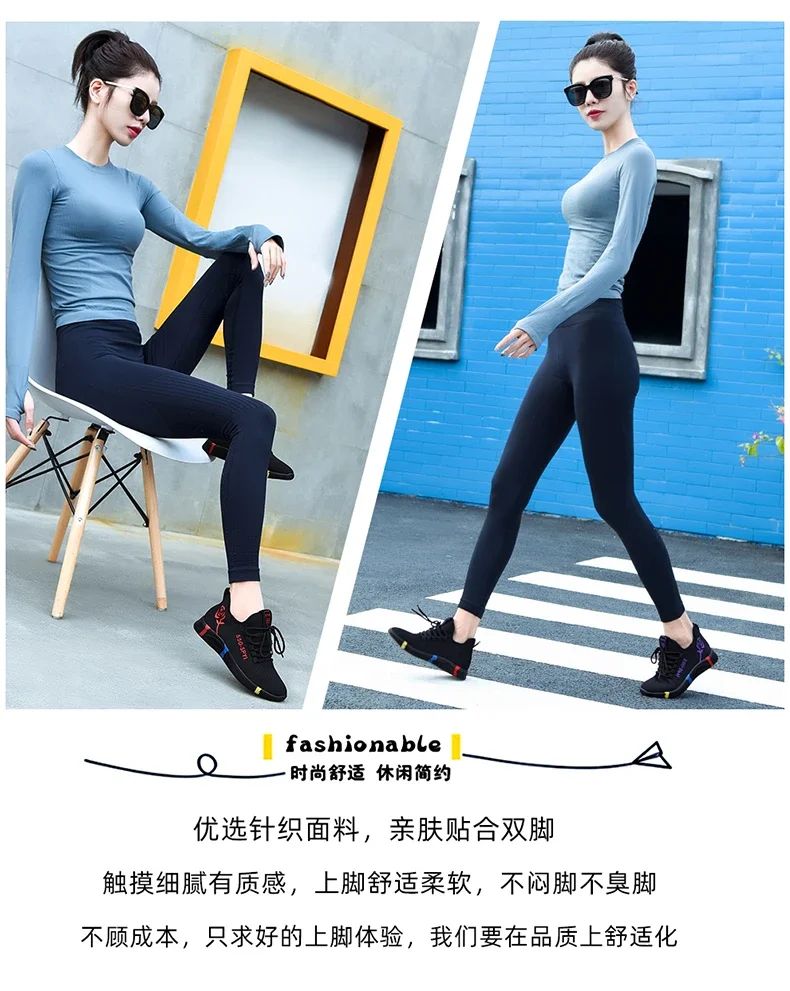 Tenis Feminino 2025 Women Vulcanized Shoes Air Mesh Light Soft Sneakers Female Flats Platform Lace Up Casual Shoes Basket Femme