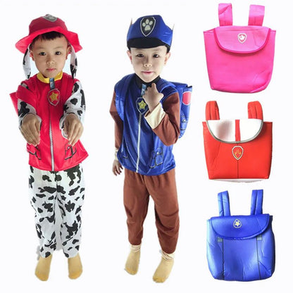 Anime Dog Patrol Kids Cosplay Costume Marshall Chase Skye Zuma Rubble Children Tops Pants Patrol Uniform Halloween Costume