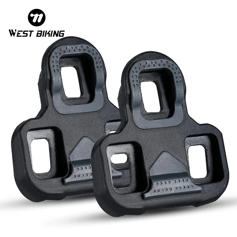 WEST BIKING Bicycle Locking Blade MTB Bicycle Self-locking Pedal Cleats Ultra Lightweight Road Bike Pedals Locking Cleat Plate