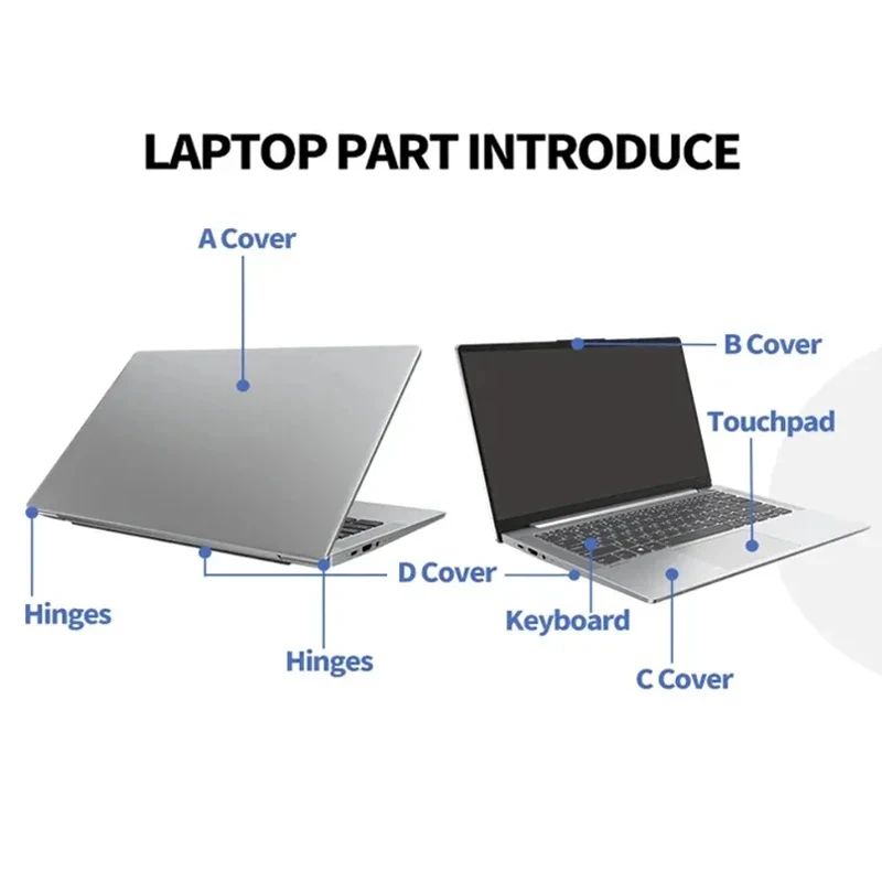 Para VivoBook 15 X512 V5000F V5000J V5000D X512F A512 A512F F512 Tampa Traseira do LCD do Laptop Painel Frontal Dobradiças do Palmrest Base Inferior