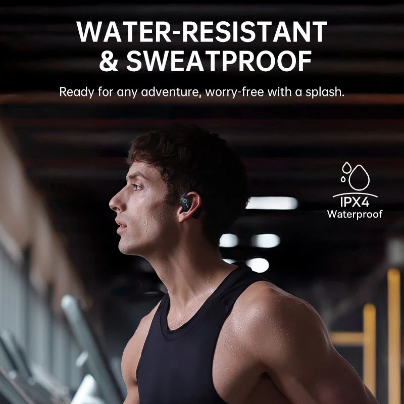 Baseus Bowie MF1/Eli 15i Fit Open-Ear Sport Wireless Earphones Bluetooth 5.4 EarHooks Big Bass Sport Earbuds 60Hrs Playtime