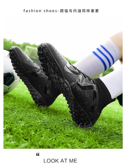 New Soccer Cleats for Men Professional Soccer Shoes Society Grass Training Original Football Boots Cleats Indoor Fast Sneakers