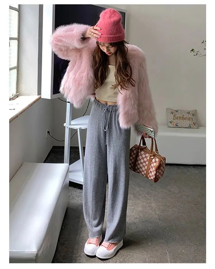 Faux Fur Coat Womens Clothing 2025 New Fashion Casual Imitation Fox Fur Coat Female  Short Loose Comfortable Winter Jacket