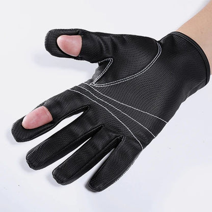 Luvas de Pesca Sem Dedos de Inverno para Homens Mulheres Luvas de Ciclismo Quentes à Prova de Vento com Tela Sensível ao Toque para Clima Frio