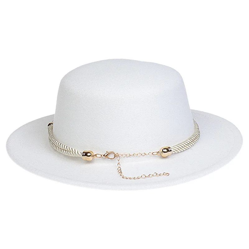 British Style Felt Fedora Jazz Hat Elegant Wedding Party Trilby Lightweight Unisex Fashionable Headwear