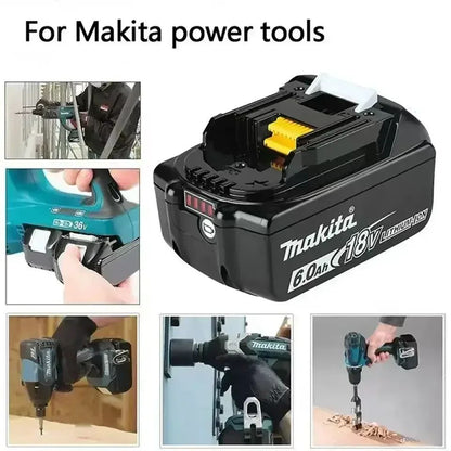 Bateria Makita 18V para ferramentas elétricas Makita 18V A bateria recarregável Makita BL1860B 18V pode substituir a BL1850B LXT400