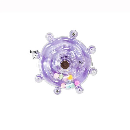 Roda Papagaio Brinquedo Interativo para Papagaio Plataforma Giratória para Pássaros Brinquedos para Pendurar Bola Sonora Brinquedos Suporte para Brincadeiras Acessórios para Gaiolas Suprimentos para Animais de Estimação Pássaro