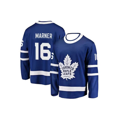 Toronto Ice Hockey Maple Leaf No.34 Long Sleeve T-shirt Men's Sport Training Jersey Breathable Casual Women Tee Kids Clothing