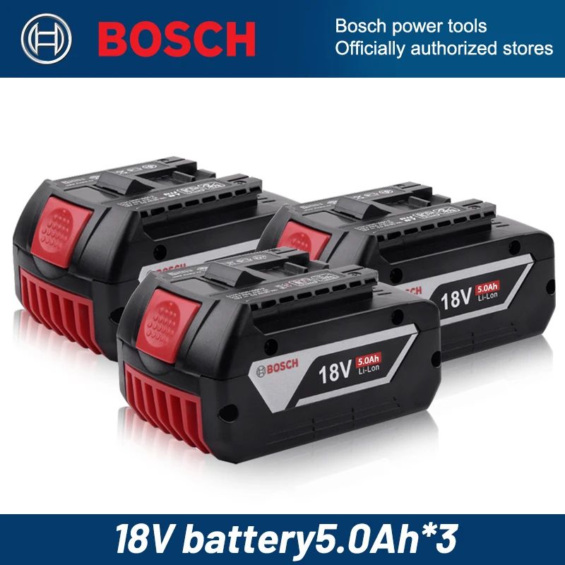 ?Bateria Bosch 100% original de 18V, baterias sobressalentes de 18V e 6000mAh, sistema profissional sem fio, ferramenta BAT609 BAT618 GBA18V80