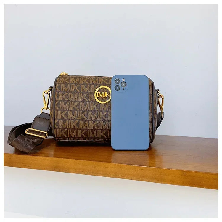 IMJK 22*14*11cm Women Shoulder Luxury Bags Designer Crossbody Chest Purses Handbag Women Clutch Travel tote Bag