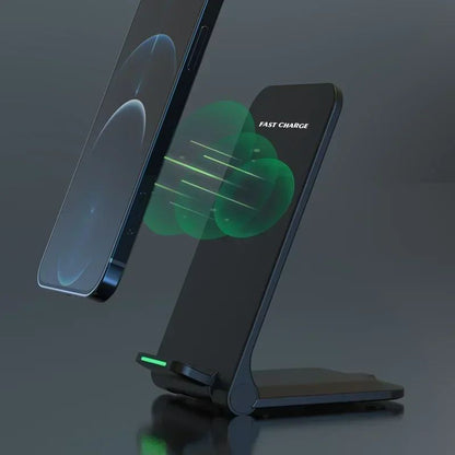 65W Wireless Charger Station Earphone Phone Fast Charging Charger Holder For iPhone 16 15 14 13 Pro Max Samsung S24 S23 Xiaomi