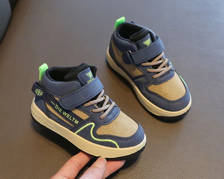 Size 21-32 Children Casual Breathable Running Sneakers Girls Boys Kids Wear-resistant Light Shoes Baby Non-slip Toddler Shoes