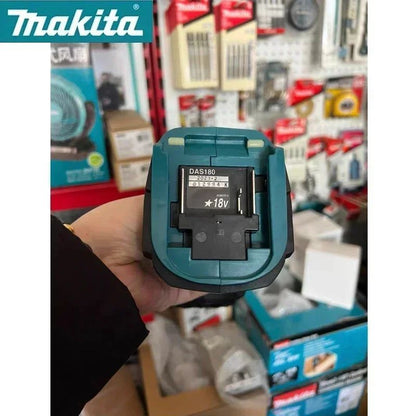 Makita DAS180Z Soprador de Ar a Bateria 18V LXT Sem Escovas 5 Bicos - Limpeza de Pó/Folhas/Carros/Eletrônicos & Oficina (Sem Bateria)