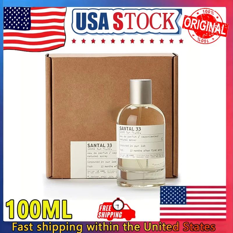 Perfume Unissex Santal 33, 100 ml, com Notas de Sândalo e Noz-Moscada