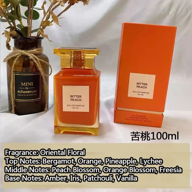 100ml High Quality Brand Perfume Men's Tobacco Rose Cherry Long Lasting Pheromone Floral Fragrance Perfume for Women