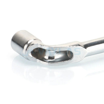 Chave Soquete Angulada Tipo L de 6-24mm Chave de Porca de Dupla Extremidade com Furo Passante Ferramentas Chave Soquete Multifuncional para Mecânico