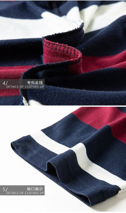 Pop Short Sleeved Men's Polo Shirt, Summer Knitted T-shirt, Short Sleeved Top, Men's