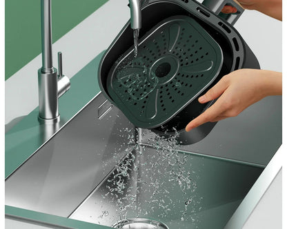 220V AUX Air Fryer and Oven Combo: Multifunctional, Fully Automatic, No Oil Technology, Easy-to-clean DD