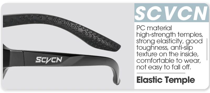 SCVCN Óculos Fotocromáticos Masculinos para Ciclismo Óculos de Sol para Mulheres Esportes Corrida MTB Óculos de Ciclismo para Estrada Mountain Bike