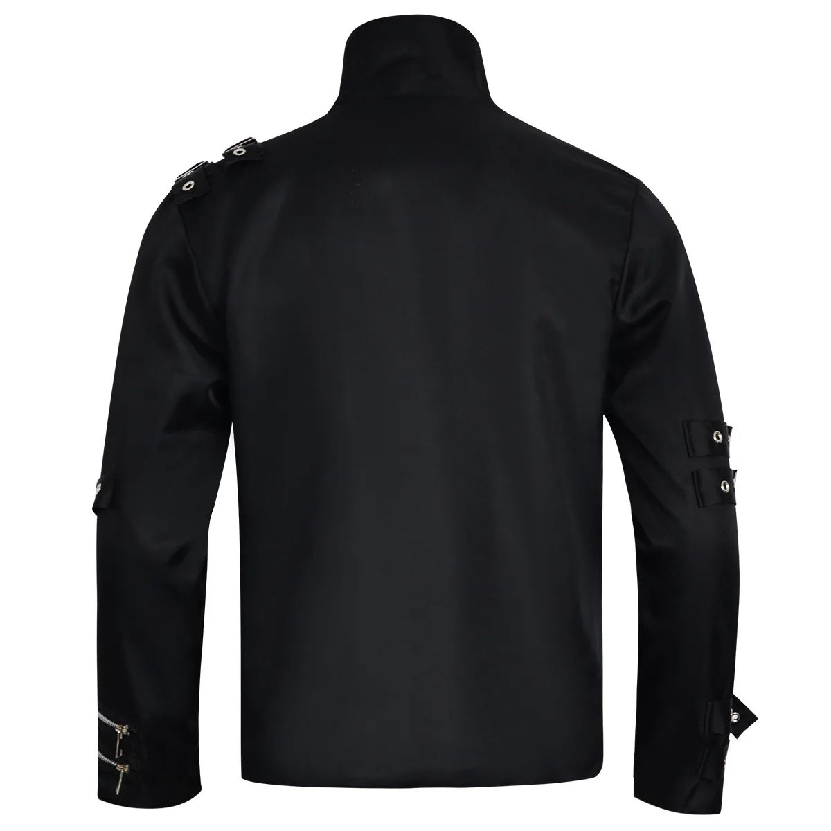 Michael Jackson cosplay Costume BAD Punk Jacket Black Slim BAD Jacket Costume Clothing for Man Adore Stars Impersonator