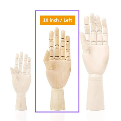 Wooden Hand Body Draw Action Toys Drawing Sketch Mannequin Model Movable Limbs Figures Home Decor Artist Models Jointed Doll